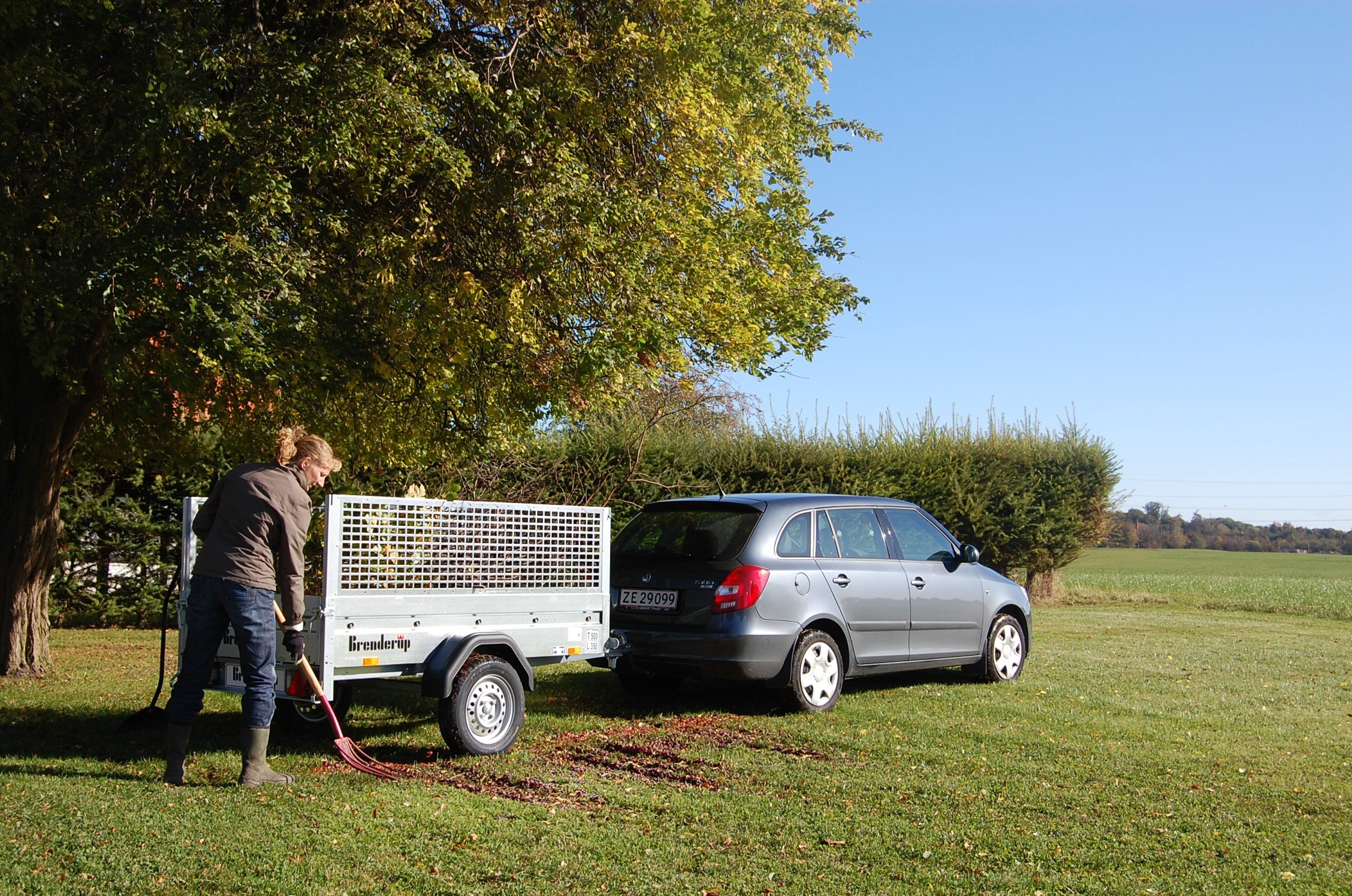 Rehausses grillagées 50cm pour remorque Brenderup 1205