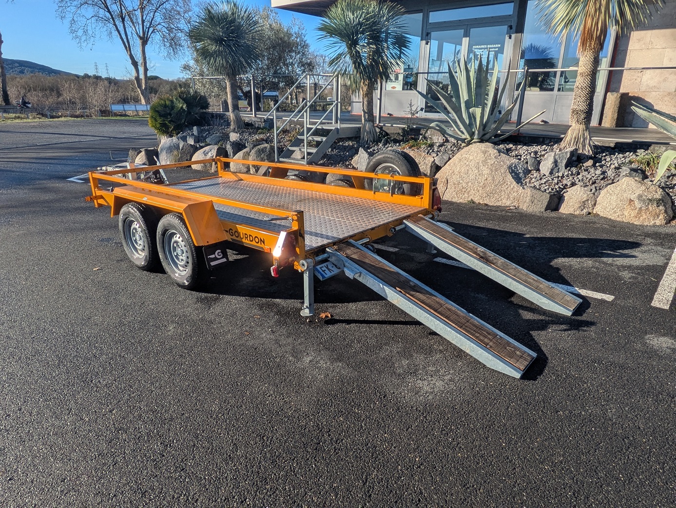 remorque porte engin – Image 2