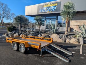 remorque porte engin