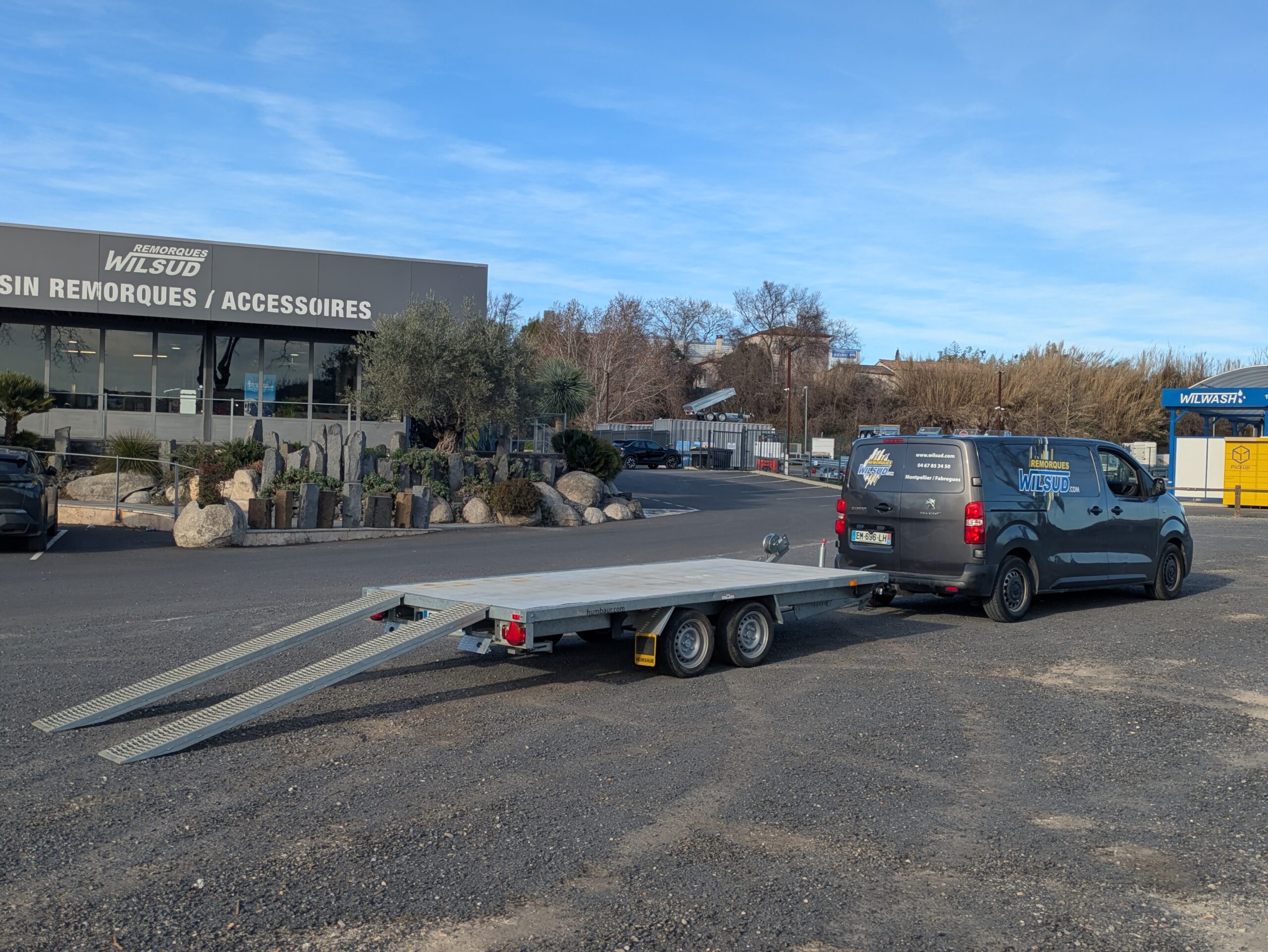 porte voiture 3500 kg d'occasion